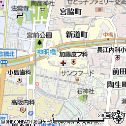 愛知県瀬戸市薬師町周辺の地図
