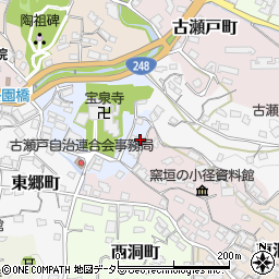 愛知県瀬戸市寺本町57周辺の地図