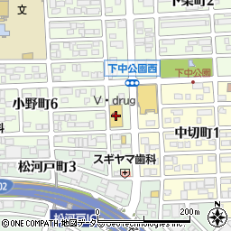 Ｖ・ｄｒｕｇ中部薬品春日井小野店周辺の地図