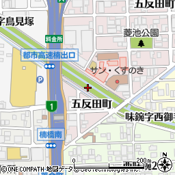 愛知県名古屋市北区楠町如意字尻広周辺の地図