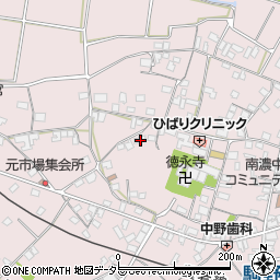 岐阜県海津市南濃町駒野448周辺の地図