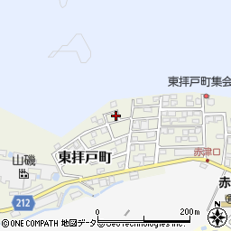 愛知県瀬戸市東拝戸町91周辺の地図