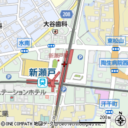 丸忠寿司　丸忠ナフコ瀬戸店周辺の地図