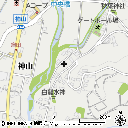 静岡県御殿場市神山261周辺の地図