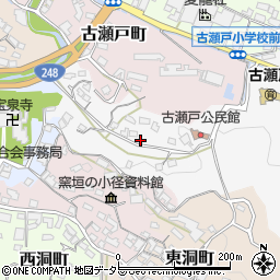 愛知県瀬戸市王子沢町周辺の地図