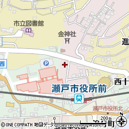 愛知県瀬戸市小金町41周辺の地図