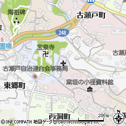 愛知県瀬戸市寺本町58-3周辺の地図