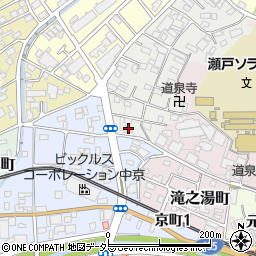 愛知県瀬戸市安戸町6周辺の地図