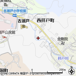 愛知県瀬戸市西拝戸町14周辺の地図