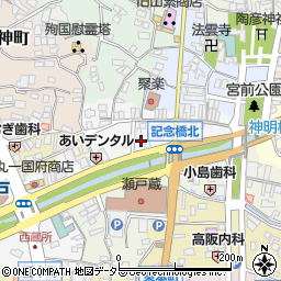 愛知県瀬戸市栄町18周辺の地図