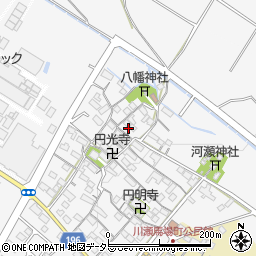 滋賀県彦根市川瀬馬場町周辺の地図