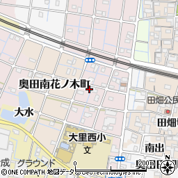 愛知県稲沢市奥田計用町43周辺の地図