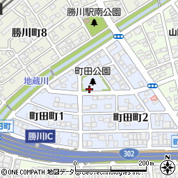 町田公民館周辺の地図