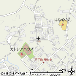 愛知県尾張旭市平子町東23周辺の地図