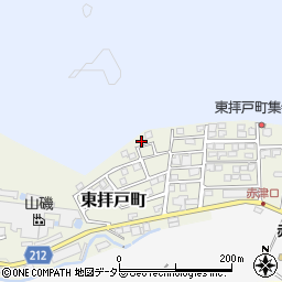 愛知県瀬戸市東拝戸町91-5周辺の地図