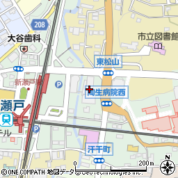 瀬戸信用金庫本店営業部周辺の地図