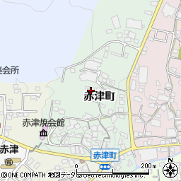愛知県瀬戸市赤津町127周辺の地図