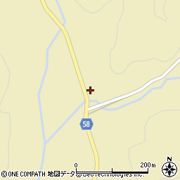 岡山県真庭郡新庄村4855周辺の地図