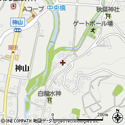 静岡県御殿場市神山225周辺の地図