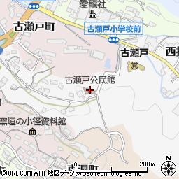 古瀬戸公民館周辺の地図