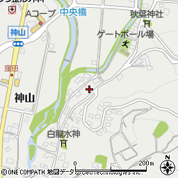静岡県御殿場市神山223周辺の地図