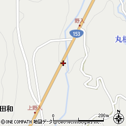 愛知県豊田市野入町オチ周辺の地図