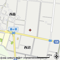 愛知県愛西市藤ケ瀬町周辺の地図