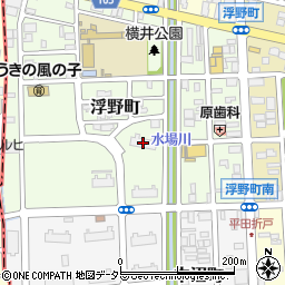 平田荘１５棟周辺の地図