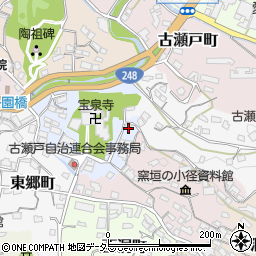 愛知県瀬戸市寺本町58周辺の地図