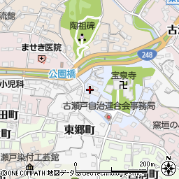 愛知県瀬戸市寺本町4周辺の地図