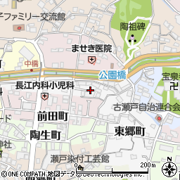 愛知県瀬戸市杉塚町周辺の地図
