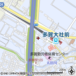 滋賀県犬上郡多賀町多賀1312周辺の地図