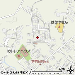 愛知県尾張旭市平子町東25周辺の地図