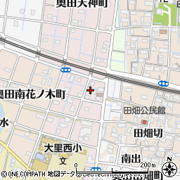 愛知県稲沢市奥田計用町22周辺の地図