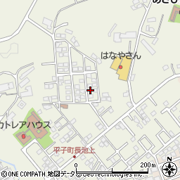 愛知県尾張旭市平子町東61周辺の地図