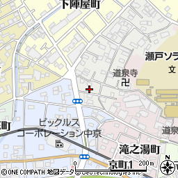 愛知県瀬戸市安戸町56周辺の地図