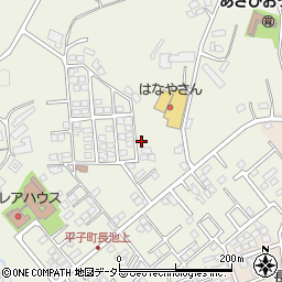 愛知県尾張旭市平子町東72周辺の地図