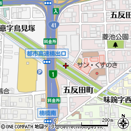 愛知県名古屋市北区楠町如意字仲田周辺の地図