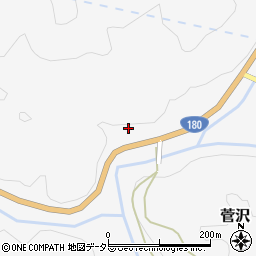 鳥取県日野郡日南町菅沢832-1周辺の地図