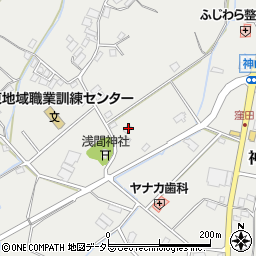 静岡県御殿場市神山1178-1周辺の地図