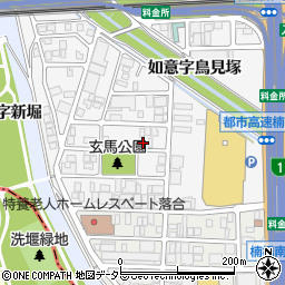 愛知県名古屋市北区玄馬町165周辺の地図