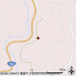 静岡県浜松市天竜区水窪町奥領家4986周辺の地図