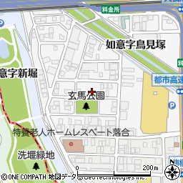 愛知県名古屋市北区玄馬町168周辺の地図
