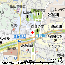 愛知県瀬戸市深川町17周辺の地図