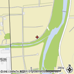 兵庫県丹波市市島町上竹田1414-1周辺の地図