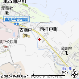 愛知県瀬戸市西拝戸町10周辺の地図