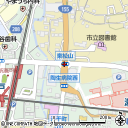 東松山周辺の地図