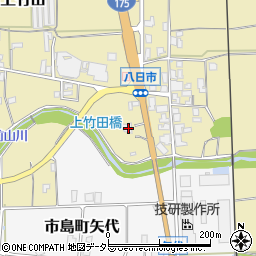 兵庫県丹波市市島町上竹田1073周辺の地図
