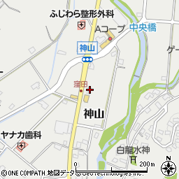 静岡県御殿場市神山1093周辺の地図