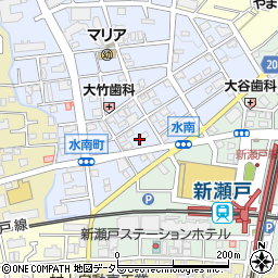 〒489-0913 愛知県瀬戸市水南町の地図
